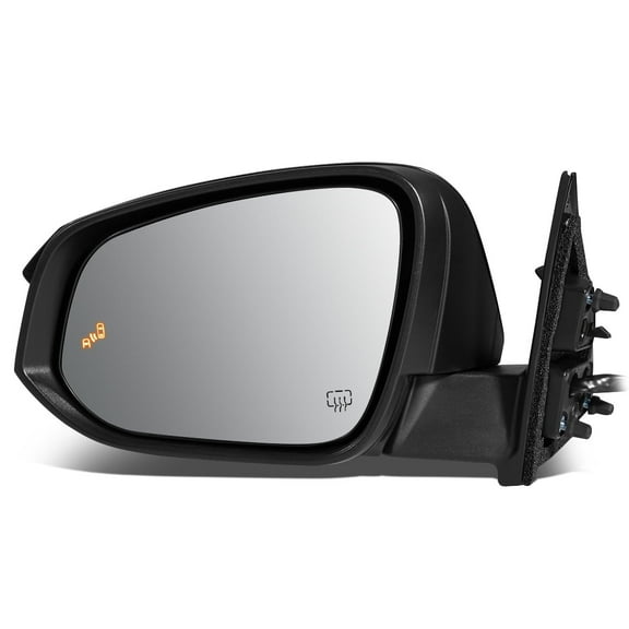 DNA Motoring Power Heated Driver Left Side Mirror for 17-19 Toyota Highlander