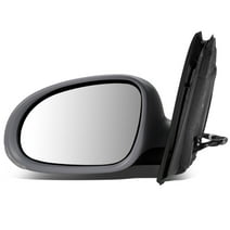 DNA Motoring OEM-MR-VW1320124 For 2006 to 2009 VW GTI Rabbit OE Style Power Heated Turn Signal Puddle Light Driver / Left Side View Door Mirror