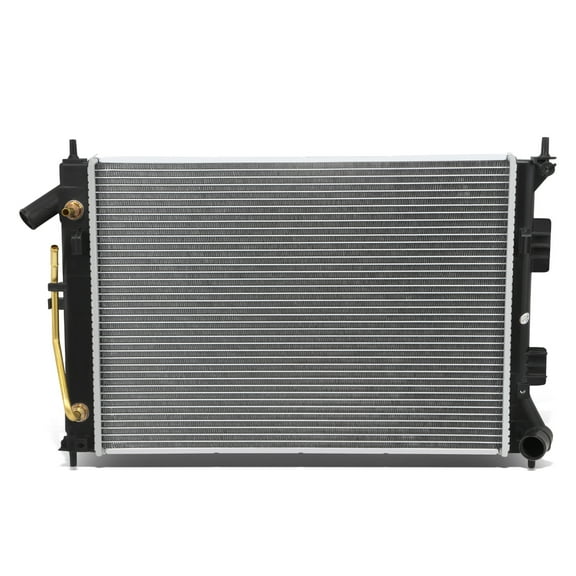 DNA Motoring OEM-RA-13333 Aluminum Radiator For 2011-2015 Elantra Forte Soul 1.8L PZEV 2.0L AT 12 13 14