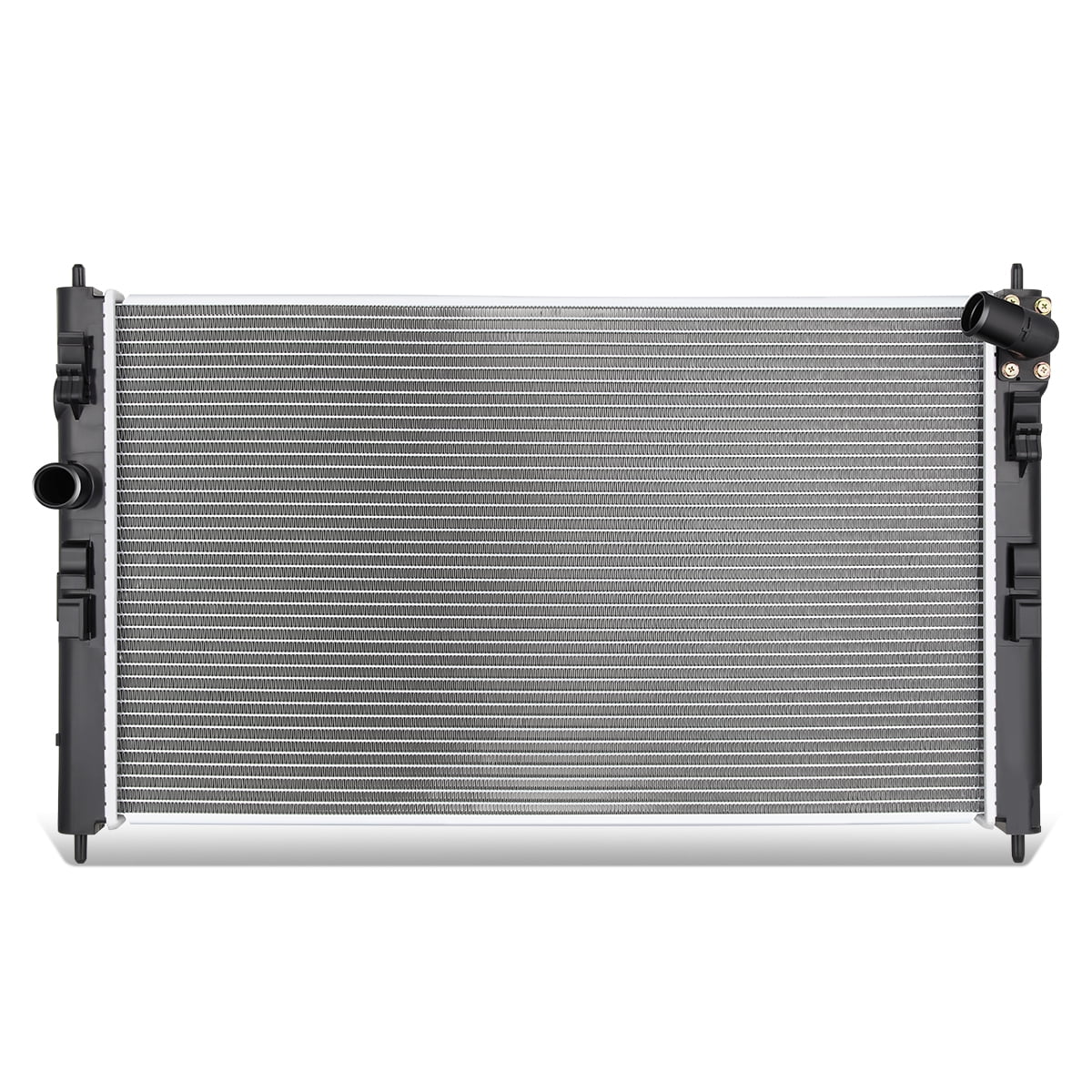 13812 Radiator DNA Motoring For 14-17 Mitsubishi Lancer 2.0L 2.4L OE Style Aluminum ...