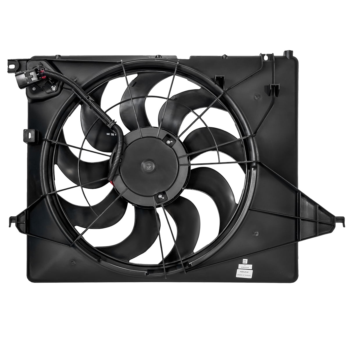 Radiator Cooling Fan For 2013-2018 Hyundai Santa Fe Sport – Front, Direct Fit
