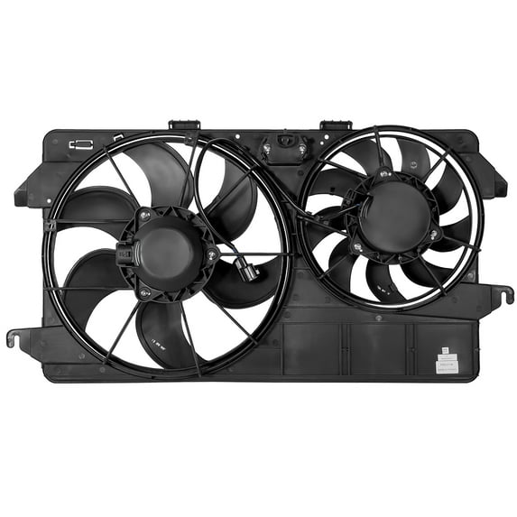 DNA Motoring OEM-RF-0125 For 2010 to 2013 Ford Transit Connect 2.0L Factory Style Radiator Cooling Fan Shroud Assembly FO3115180 11 12