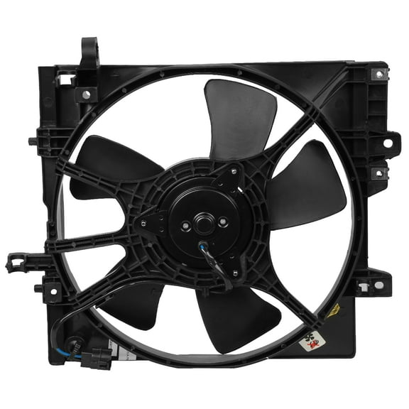 DNA Motoring Radiator Cooling Fan Assembly for 1999-2002 Subaru Forester Impreza, Factory Style, OEM-RF-0250