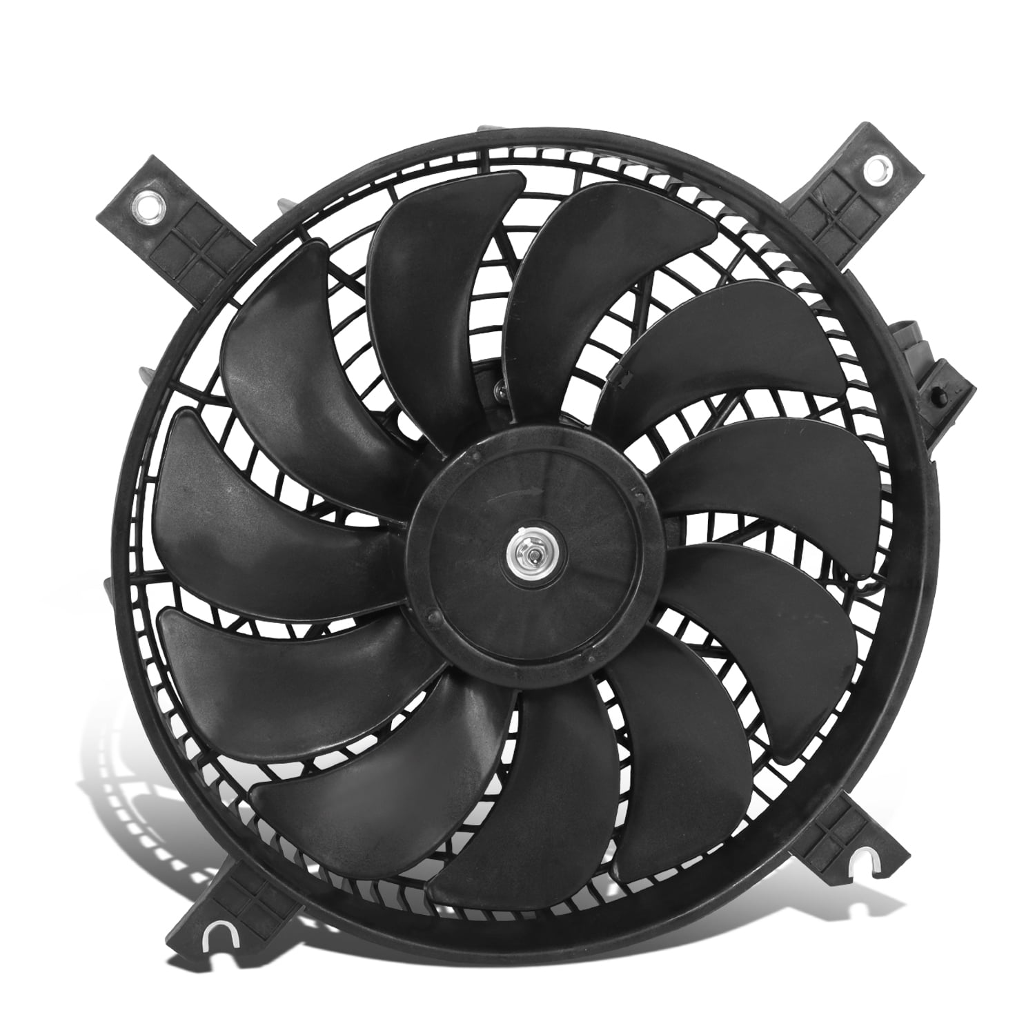 DNA Motoring OE Style A/C Condenser Cooling Fan Assembly for 2002-2004 ...