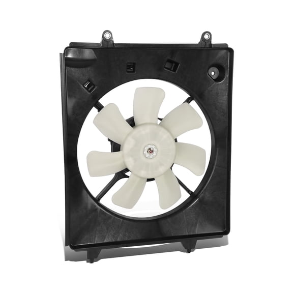 DNA Motoring OE Style Electric A/C Condenser Cooling Fan Assembly for 2015-2016 Honda CR-V