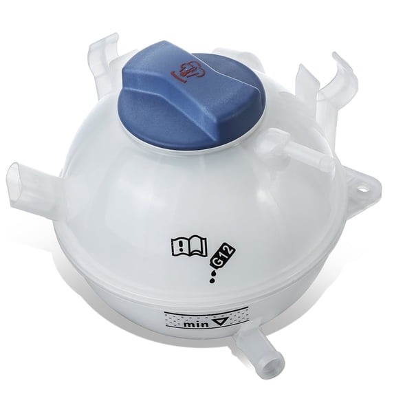 DNA Motoring OEM-RT-VW3014104 For 2005-2016 VW Golf Jetta Audi A3 TT 1.4L 1.8L 2.0L Turbo OE Style Coolant Overflow Reservoir Tank