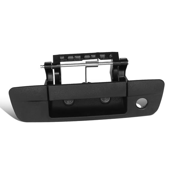 DNA Motoring OEM-THO-00071 For 2009-2021 Dodge Ram 1500-3500 Rear Textured Black Tailgate Handle with Keyhole