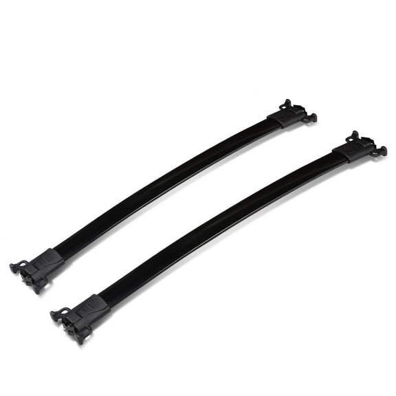 DNA Motoring For 10-17 Chevy Equinox GMC Terrain Factory Style Roof Top Rack Rail Cross Bar Pair