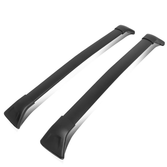 DNA Motoring PT-ZTL-8070 For 2017 to 2018 Mazda CX -5 CX5 Compass Pair Factory Style Aluminum Roof Rack Rail Cross Bar Cargo / Luggage Carrier