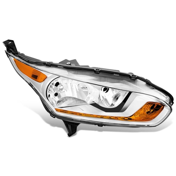 DNA Motoring Passenger Right Side Headlight for 14-18 Ford Transit Connect XLT Titanium
