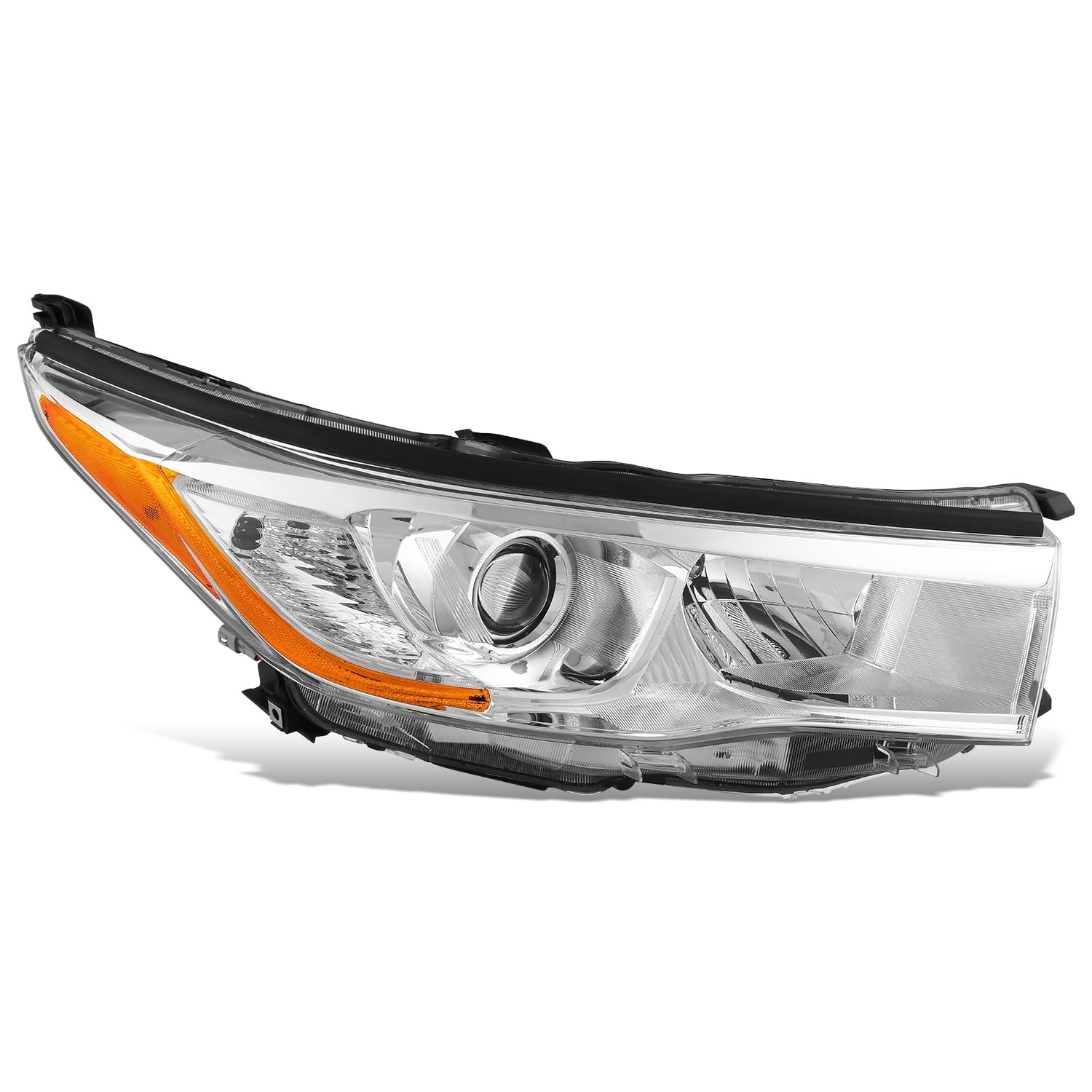 Pair Headlights For 2008-2010 Toyota Highlander – Chrome Halogen Replacement LH+RHR