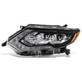 thumbnail image 1 of DNA Motoring Projector Headlight for 17-18 Nissan Rogue, Driver Left Side, 1 of 8