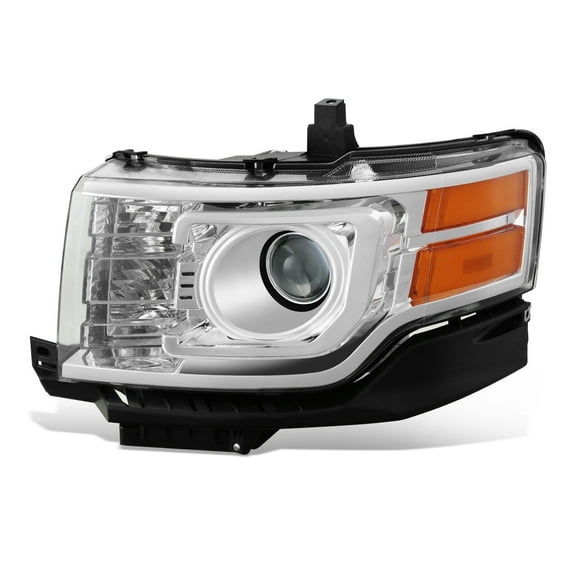 DNA Motoring Projector Headlight for 2009-2012 Ford Flex, Driver Left Side