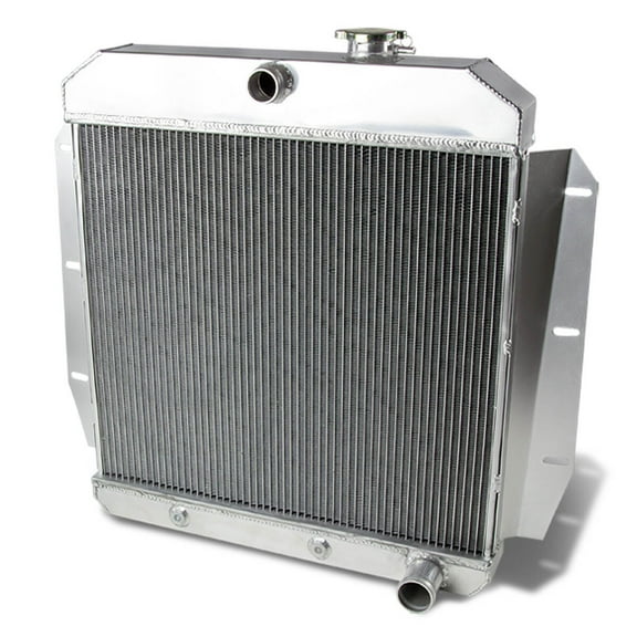 DNA Motoring For 55-59 Chevy GMC 100 150 Truck Pickup L6 V8 3-Row Aluminum Performance Radiator 5559