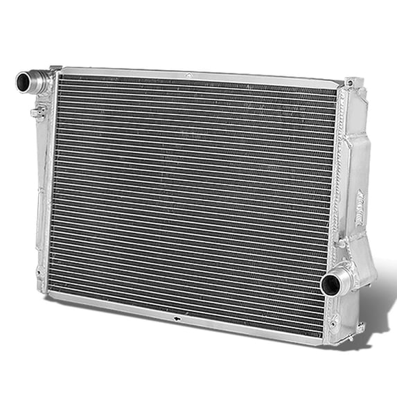 DNA Motoring RA-E46-2 For 1998 to 2006 BMW 3-Series Full Aluminum 2-Row Racing Radiator - E46 Manual MT only 99 00 01 02 03 04 05