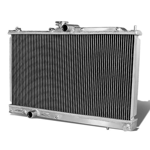 DNA Motoring RA-EVO8-2 For 2003 to 2008 Mitsubishi Lancer EVO 8/9/VIII/IX Full Aluminum 2-Row Racing Radiator - CT9A 04 05 06 07