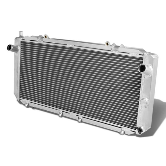 DNA Motoring RA-MR2-2 For 1990 to 1995 MR2 Full Aluminum 2-Row Racing Radiator - W20 SW20 91 92 93 94