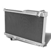 DNA Motoring RA-RX793-2 For 1993 to 1997 Mazda RX-7 Full Aluminum 2-Row Racing Radiator - FD FD3S 94 95 96