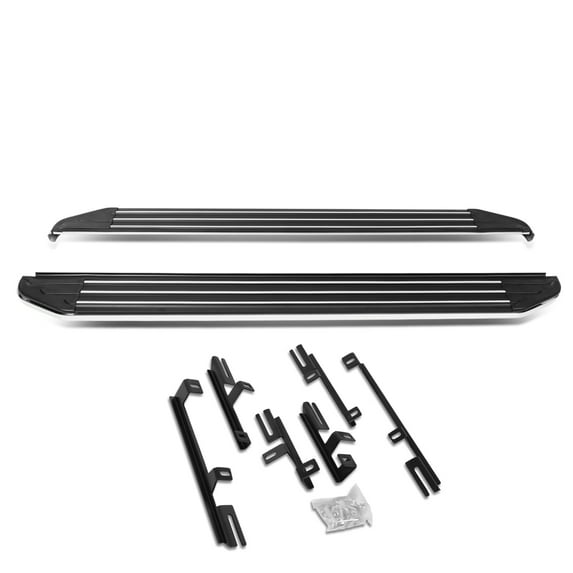 DNA Motoring 5.5" Aluminum Side Step Nerf Bars Running Boards for 2018-2019 VW Atlas