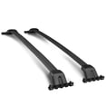thumbnail image 1 of DNA Motoring RR-HPILOT09 For 2009 to 2015 Honda Pilot 2nd Gen Pair Aluminum OE Style Roof Rack Top Crossbars (Black Coated) 10 11 12 13 14, 1 of 4