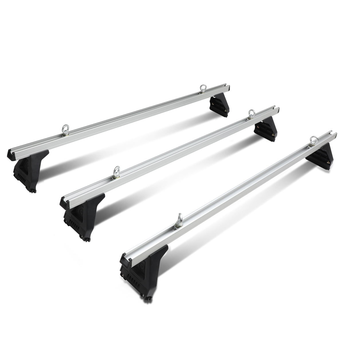 Universal adjustable aluminum ladder roof rack for cargo van up on sale to 150lbs