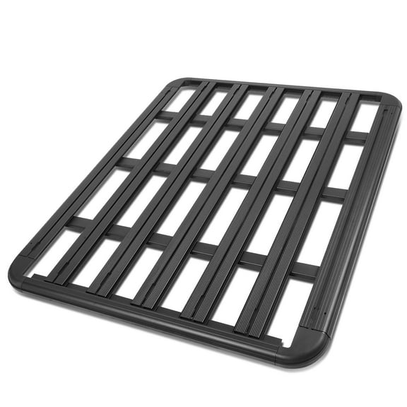 DNA Motoring 60"X 48" Aluminum Roof Rack Car SUV Top Cargo Bag Luggage Carrier Basket Black
