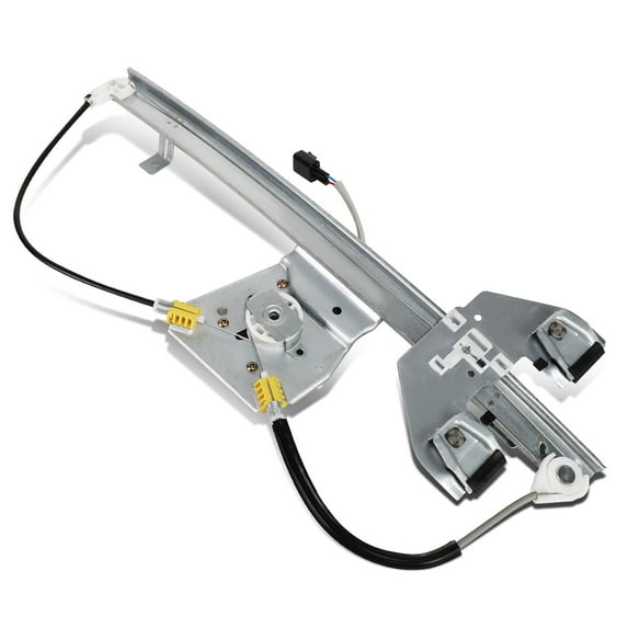 DNA Motoring Rear Left Driver Side Power Window Regulator for 2007-2013 Silverado Sierra Extended Cab