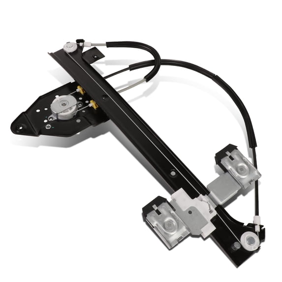 DNA Motoring Rear Left Driver Side Power Window Regulator without Motor Assembly for 2002-2009 Trailblazer Rainier Envoy Bravada
