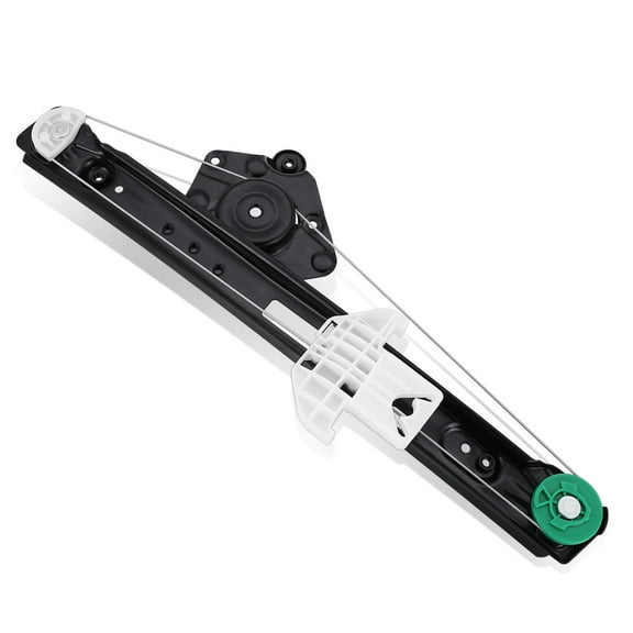 DNA Motoring Rear Left Driverside Power Window Regulator for 2000-2007 Ford Focus Without Motor