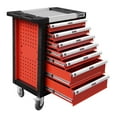 thumbnail image 1 of DNA Motoring 30" x 39 "x 18" 7-Drawer Large Utility Trolley Heavy Duty Rolling Lockable Slide Tool Cart Cabinet, 1 of 7