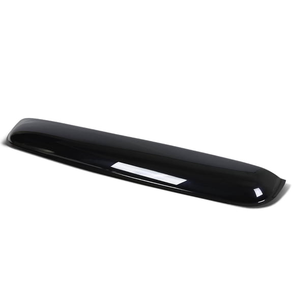 DNA Motoring SFV-L 43" Sunroof Top Visor Vent Wind Deflector Rain Guard (Dark Smoke)