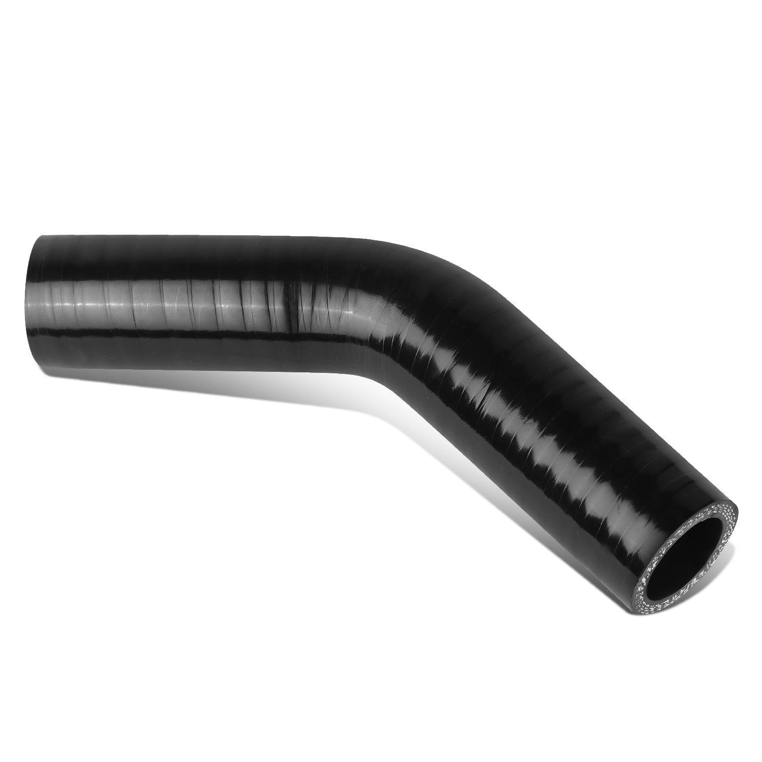 3\" 45-Degree Silicone Elbow Coupler With T-Bolt Clamp - 3-Ply Reinforced For Turbo/Intercooler/Intake