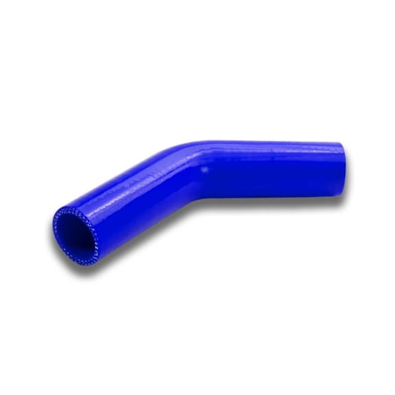 DNA Motoring SH-15-45-BL 1.5" 3-PLY 45 DEGREE ELBOW TURBO/INTAKE PIPING SILICONE COUPLER HOSE/PIPE BLUE