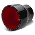 thumbnail image 1 of DNA Motoring SH-2-275-BK-RD 2"-2.75" Straight Reducer 3-Ply Black Red Silicone Hose Coupler for Piping, 1 of 1