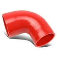 thumbnail image 1 of DNA Motoring SH-25-3-90-RD 2.5"-3" 90-DEGREE ELBOW TRANSITION REDUCER RED SILICONE HOSE INTERCOOLER PIPE, 1 of 1