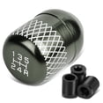 thumbnail image 1 of DNA Motoring SK-5S-T1-GM Universal 5-Speed Gun Mental Anodized Aluminum Netted Racing Shift Knob, 1 of 4