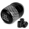 thumbnail image 1 of DNA Motoring SK-6S-T1-BK Universal 6-Speed Black Anodized Aluminum Netted Racing Shift Knob, 1 of 4