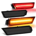 thumbnail image 1 of DNA Motoring SLAMP-CC10-SM For 2010 to 2015 Chevy Camro 4Pcs Front / Rear Bumper Corner LED Side Marker Light Lamp Set ( Smoked ) 11 12 13 14, 1 of 6