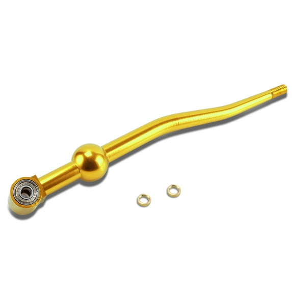 DNA Motoring SS-HC-DDB-GD For 1988 to 2000 Honda Civic Del Sol CRX Integra Dual Bend Manual Transmission Racing Short Throw Shifter (Gold) 94 95 96 97 98 99
