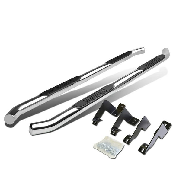DNA Motoring 3" Stainless Side Step Nerf Bars Running Boards for 2005-2020 Toyota Tacoma Access Cab