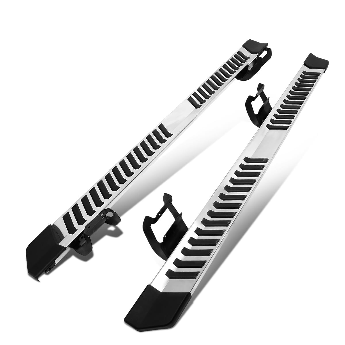 DNA Motoring 6" OD Side Step Nerf Bars Running Boards for 2015-2020 F150 F250 F350 SD Supercrew Cab