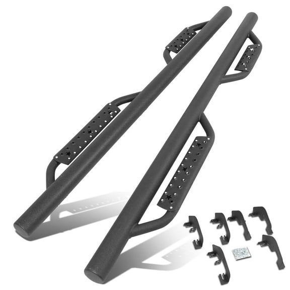 DNA Motoring For 07-19 Silverado Sierra 1500 2500HD Extended Cab Drop Step Running Board Side Bar