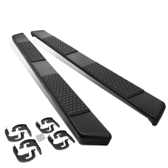 DNA Motoring 5.5" Black Side Step Nerf Bars Running Boards for 2004-2014 Ford F150 Super Cab