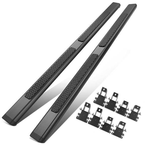 DNA Motoring STEPB-ZTL-8278 Step Bars Running Boards 2pcs For 2020-2022 Jeep Gladiator - Black 21
