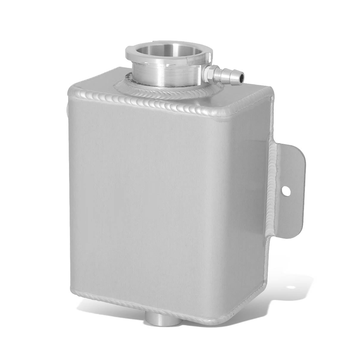 DNA Motoring Universal Aluminum 1.25 QT Radiator Coolant Recovery Overflow Expansion Tank Can