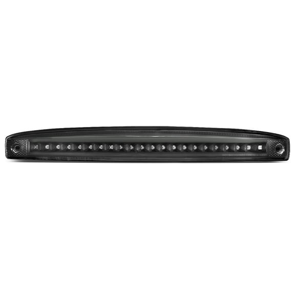 DNA Motoring TGL-DRAM03-LED-BK for 2003 to 2006 Dodge Ram Truck Black Housing Full LED Rear Center Tailgate Lamp Brake Light 04 05