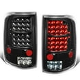 thumbnail image 1 of DNA Motoring For 2004-2008 Ford F150/LOBO Black Clear LED Tail Light Lamps Pair Replacement, 1 of 9