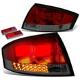 thumbnail image 1 of DNA Motoring TL-LED-3D-ADTT00-RD-SM For 1999 to 2006 Audi TT MK1 Typ 8N Pair of Red Housing & Smoked Lens 3D LED Rear Tail Brake Lights 00 01 02 03 04 05, 1 of 6