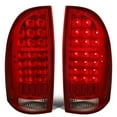 thumbnail image 1 of DNA Motoring For 05-15 Toyota Tacoma Full LED Red Tail light Brake Parking Lamps Pair, 1 of 10