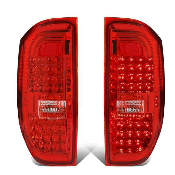 DNA Motoring For 14-21 Toyota Tundra Full LED Tail Light Rear Lamps Pair LH+RH
